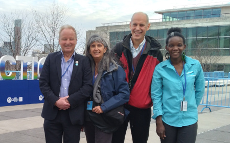 Robin Maynard, Heidi, Charles and Florence Blondel