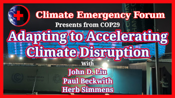 Adapting to Accelerating Climate Disruption thumbnail with link